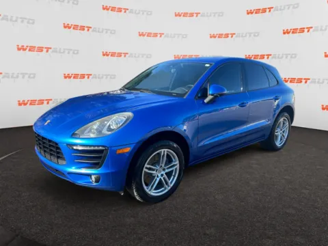 Blue 2017 Porsche Macan for sale in West Valley City, UT