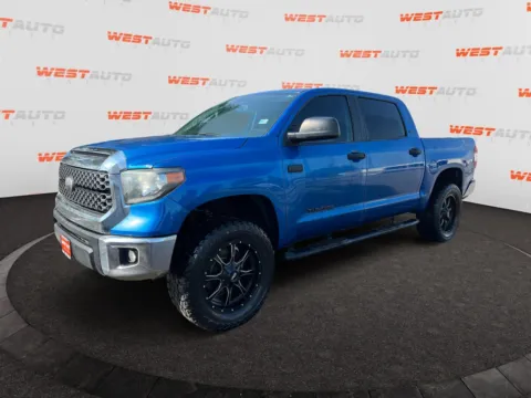 Blue 2018 Toyota Tundra SR5 for sale in West Valley City, UT
