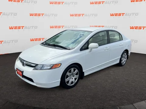 Silver 2007 Honda Civic LX for sale in West Valley City, UT