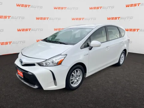 White 2015 Toyota Prius v Three for sale in West Valley City, UT