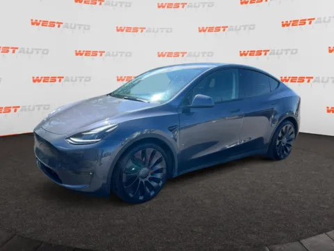Gray 2022 Tesla Model Y Performance for sale in West Valley City, UT