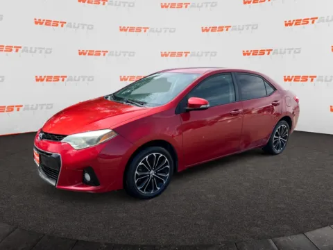 Red 2016 Toyota Corolla S Plus for sale in West Valley City, UT