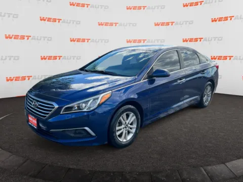 Blue 2016 Hyundai Sonata for sale in West Valley City, UT