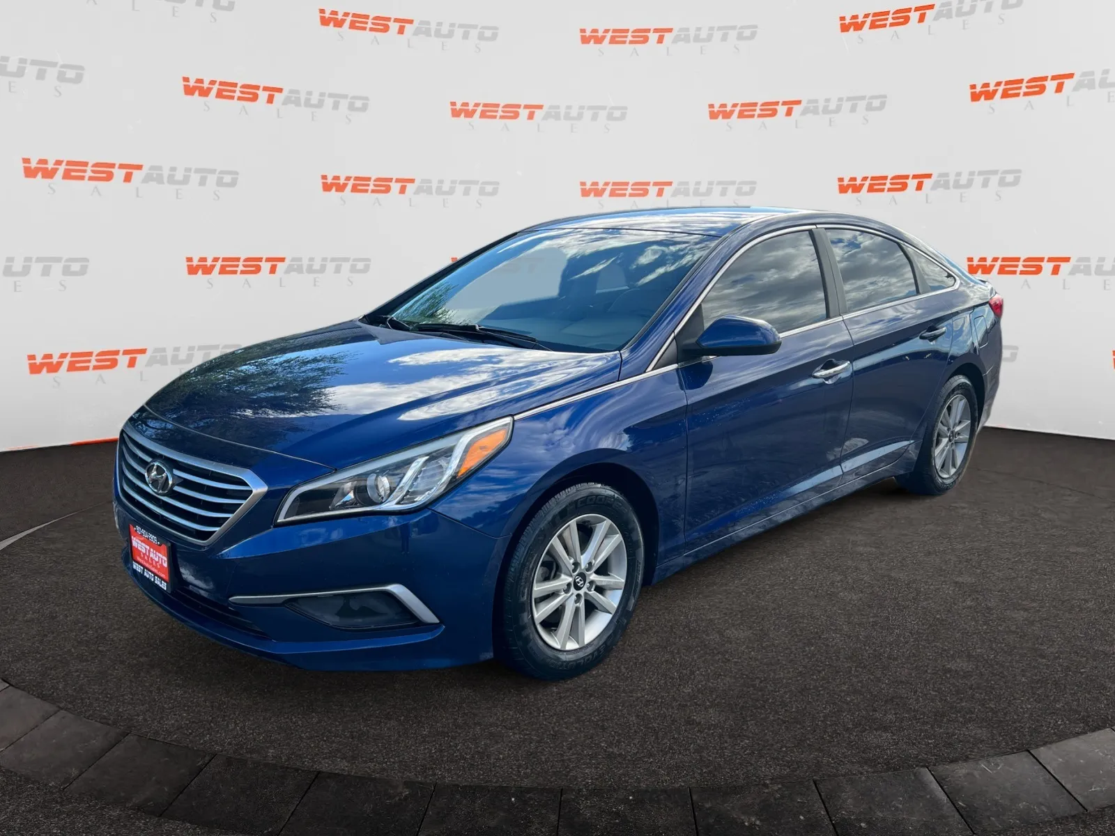 Blue 2016 Hyundai Sonata for sale in West Valley City, UT