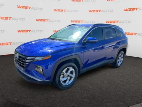 Blue 2023 Hyundai Tucson SEL for sale in West Valley City, UT