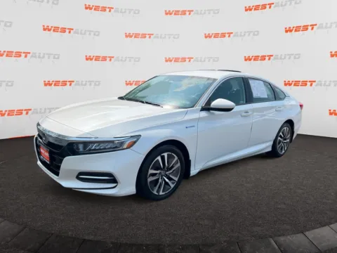 White 2018 Honda Accord Hybrid for sale in West Valley City, UT