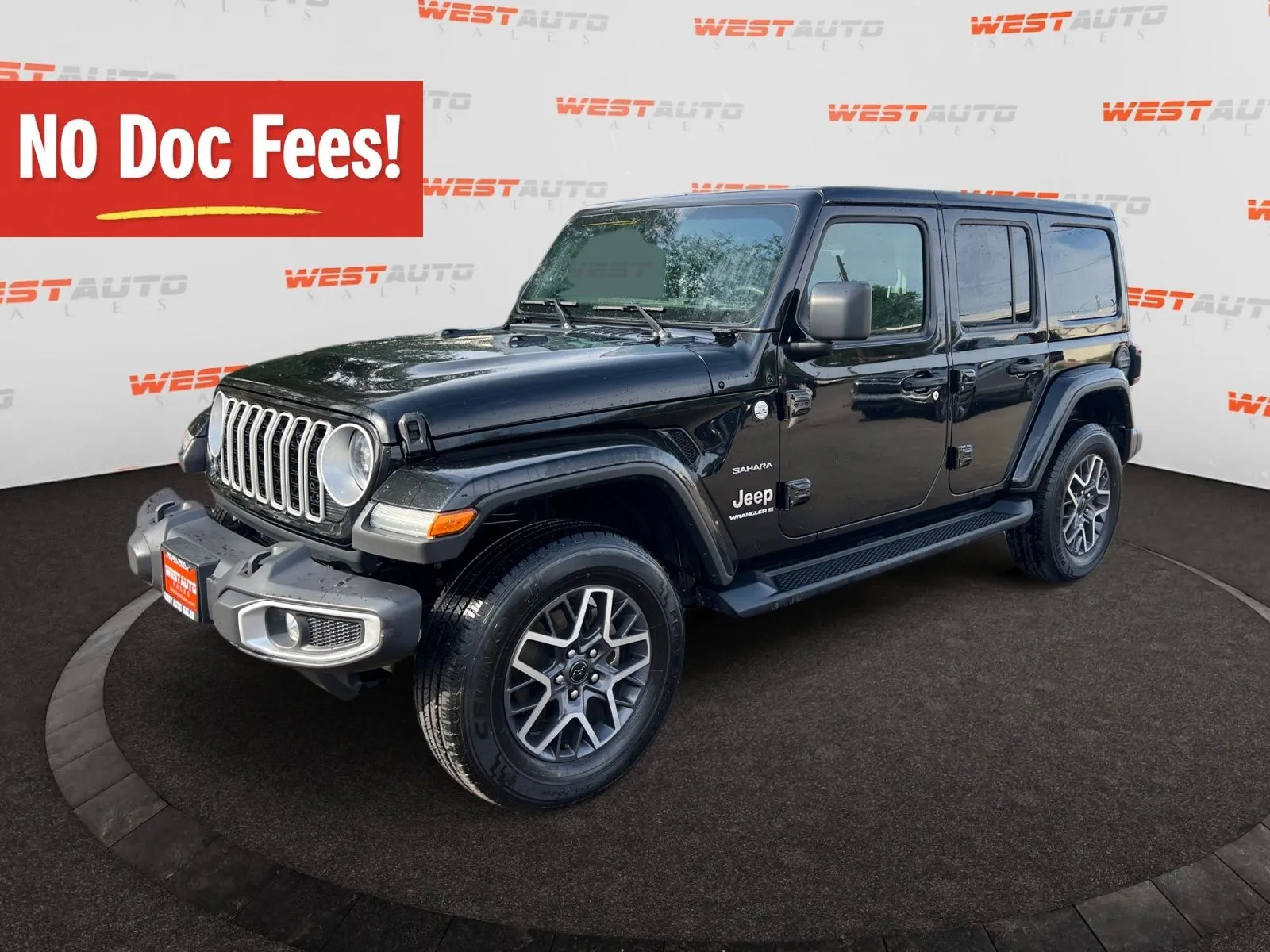 Black 2024 Jeep Wrangler Sahara for sale in West Valley City, UT