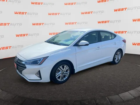 White 2020 Hyundai Elantra SEL for sale in West Valley City, UT