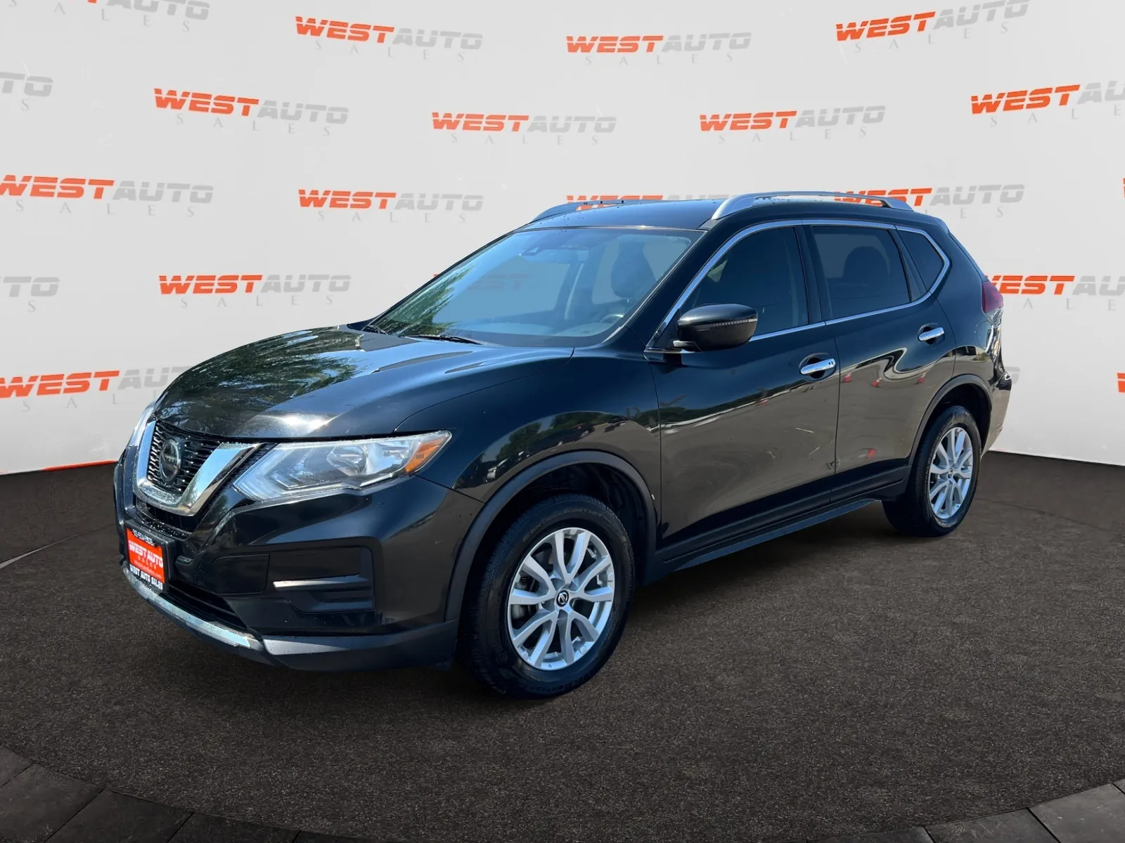 Black 2020 Nissan Rogue SV for sale in West Valley City, UT