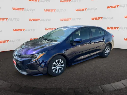 Blue 2022 Toyota Corolla Hybrid LE for sale in West Valley City, UT