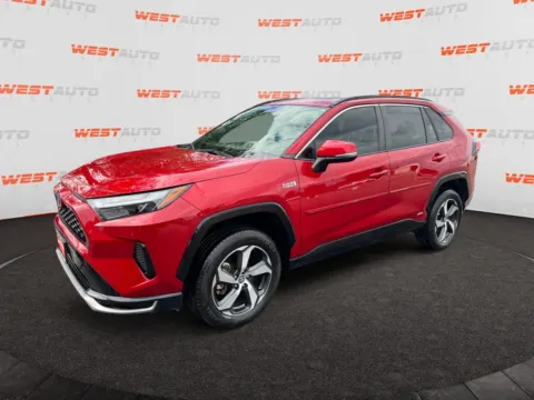 Red 2022 Toyota RAV4 Prime SE for sale in West Valley City, UT