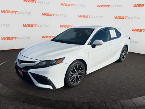 White 2022 Toyota Camry SE for sale in West Valley City, UT
