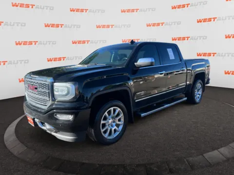 Black 2016 GMC Sierra 1500 Denali for sale in West Valley City, UT