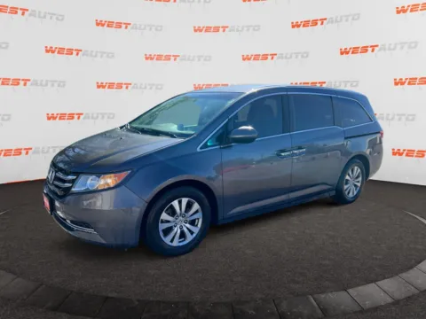 Gray 2016 Honda Odyssey SE for sale in West Valley City, UT