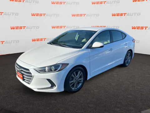White 2018 Hyundai Elantra SEL for sale in West Valley City, UT