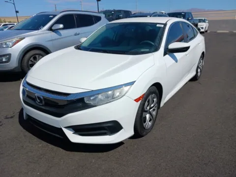 White 2017 Honda Civic LX for sale in West Valley City, UT
