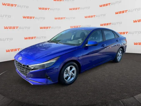 Blue 2023 Hyundai Elantra SE for sale in West Valley City, UT