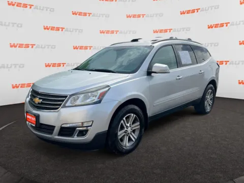 Silver 2017 Chevrolet Traverse LT for sale in West Valley City, UT