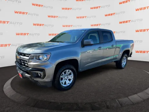 Gray 2022 Chevrolet Colorado LT for sale in West Valley City, UT