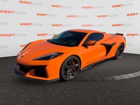 Orange 2023 Chevrolet Corvette Z06 for sale in West Valley City, UT