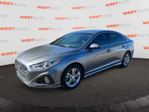 Gray 2018 Hyundai Sonata Sport for sale in West Valley City, UT