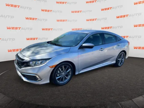 Gray 2019 Honda Civic EX for sale in West Valley City, UT