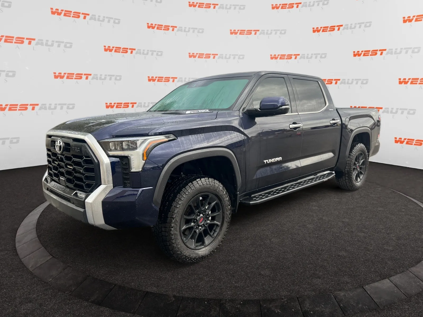 Blue 2023 Toyota Tundra Hybrid Limited for sale in West Valley City, UT
