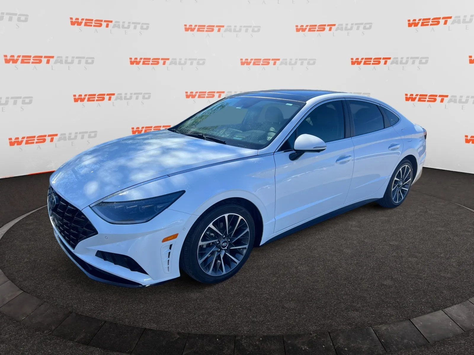 White 2020 Hyundai Sonata Limited for sale in West Valley City, UT