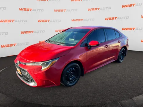 Red 2020 Toyota Corolla LE for sale in West Valley City, UT