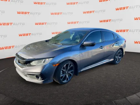 Gray 2020 Honda Civic Sport for sale in West Valley City, UT