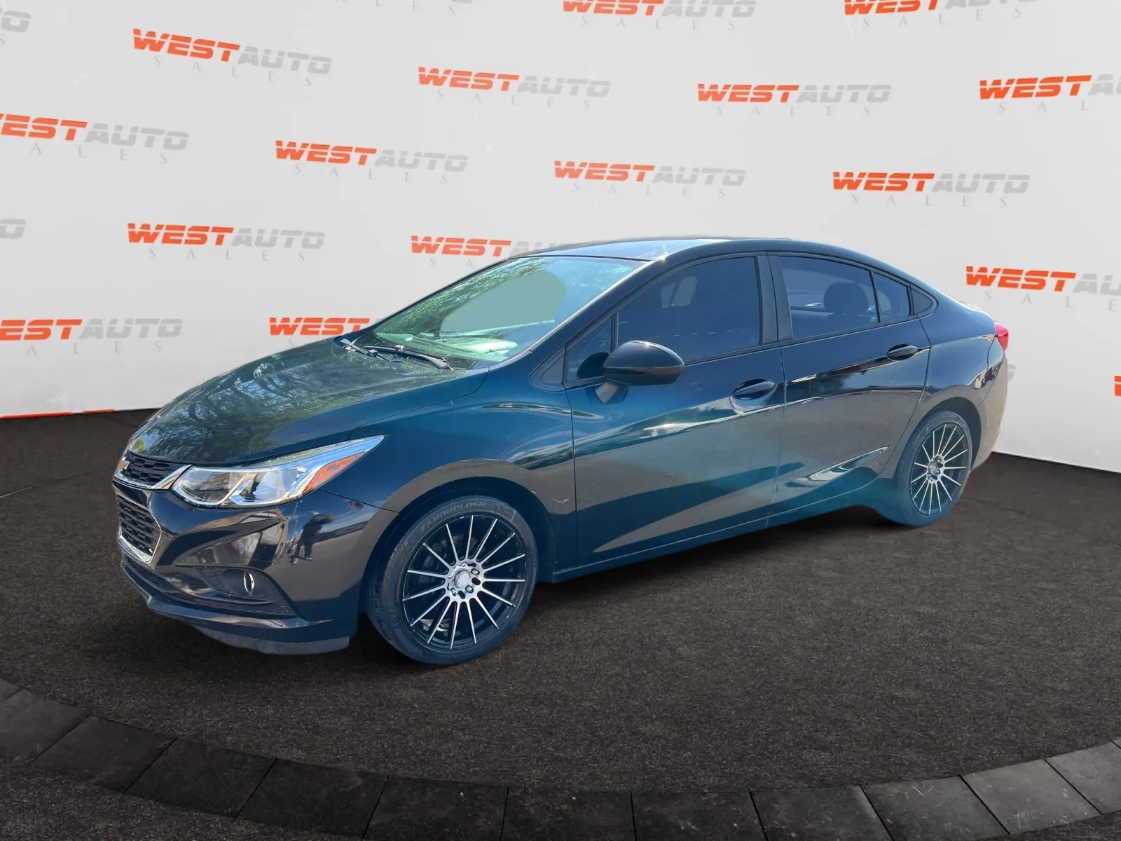 Black 2017 Chevrolet Cruze LS for sale in West Valley City, UT