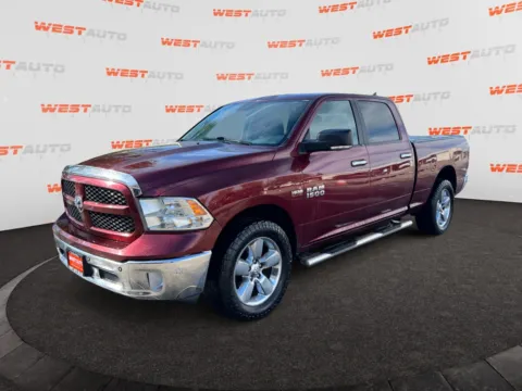 Red 2017 Ram 1500 Big Horn for sale in West Valley City, UT