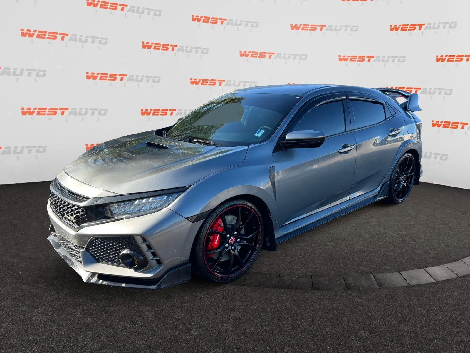 Gray 2018 Honda Civic Type R Touring for sale in West Valley City, UT