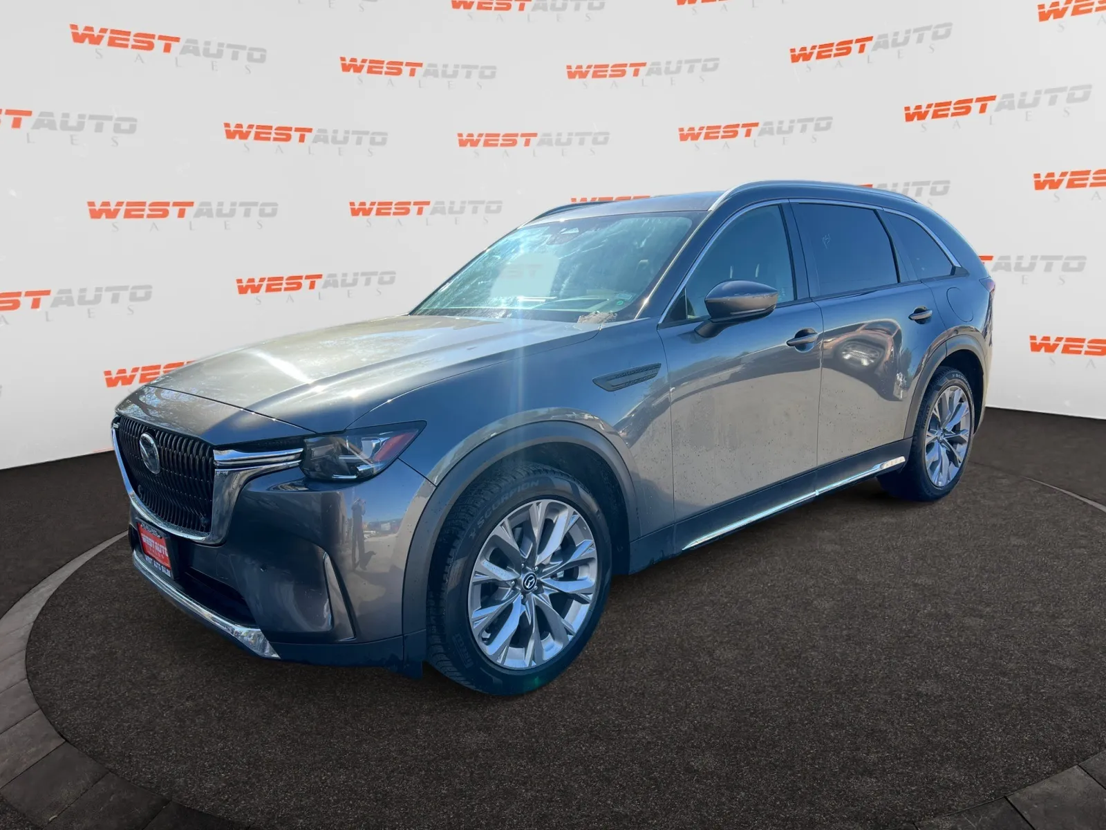 Gray 2024 Mazda CX-90 3.3 Turbo Premium for sale in West Valley City, UT