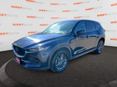 Blue 2021 Mazda CX-5 Touring for sale in West Valley City, UT