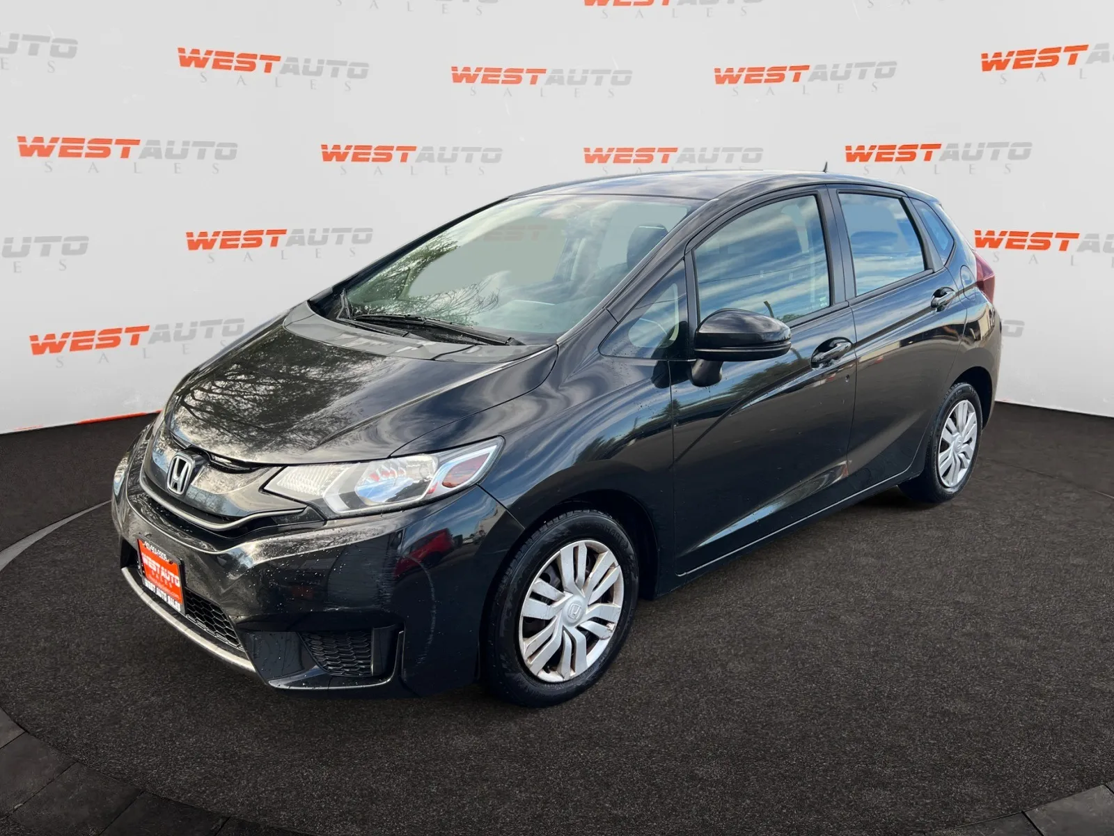 Black 2017 Honda Fit LX for sale in West Valley City, UT