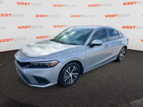 Silver 2023 Honda Civic LX for sale in West Valley City, UT