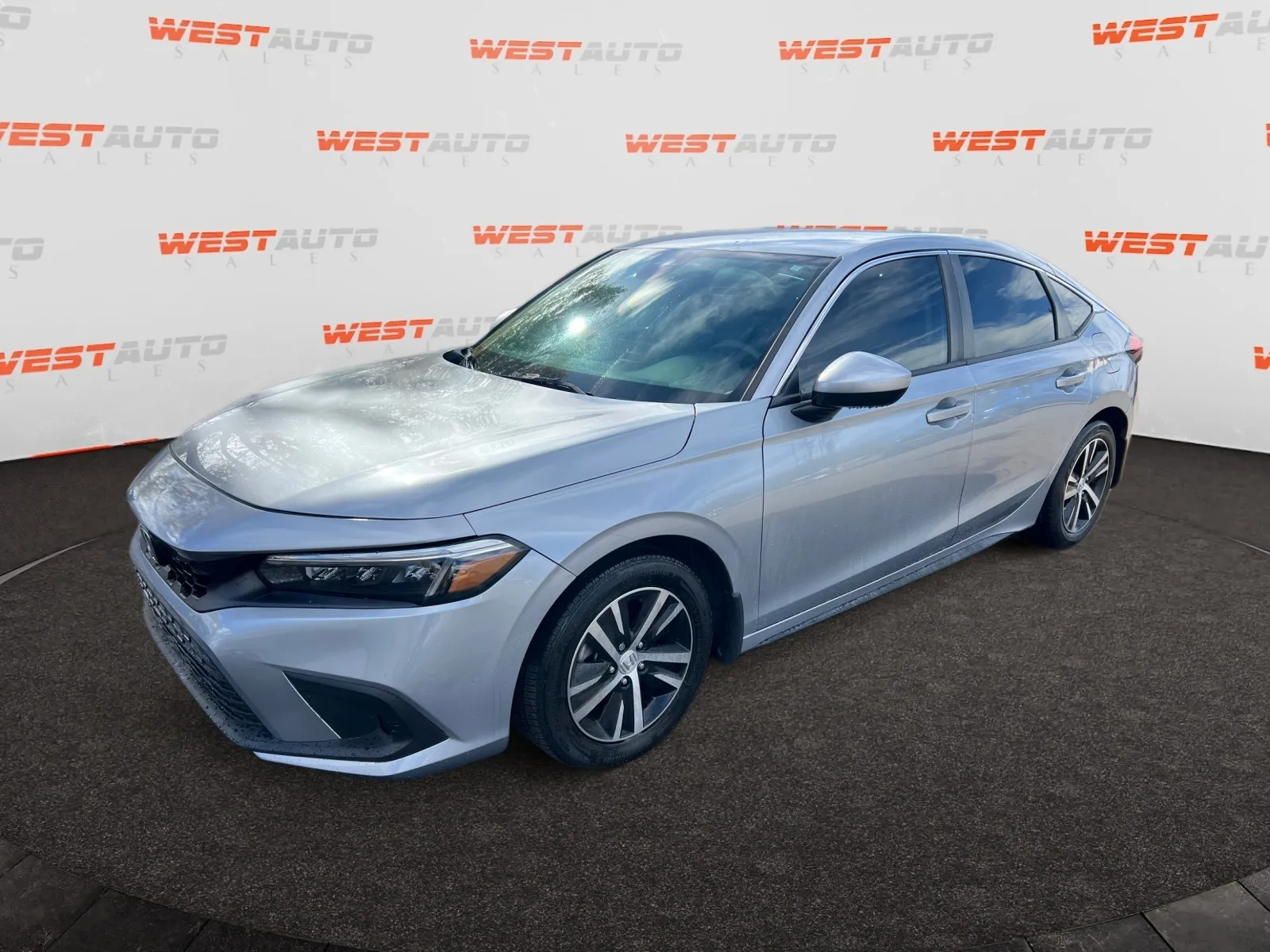 Silver 2023 Honda Civic LX for sale in West Valley City, UT