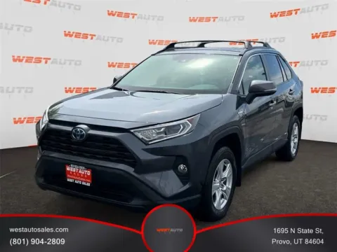 Gray 2022 Toyota RAV4 LE for sale in Provo, UT