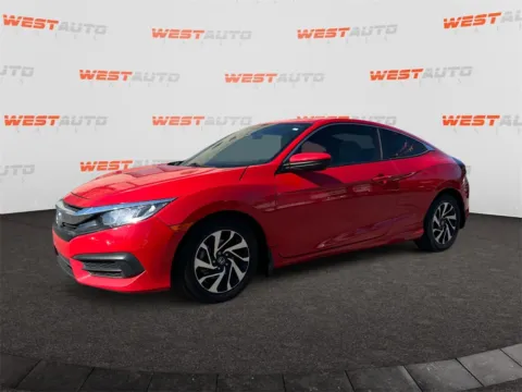 Red 2018 Honda Civic LX for sale in Provo, UT