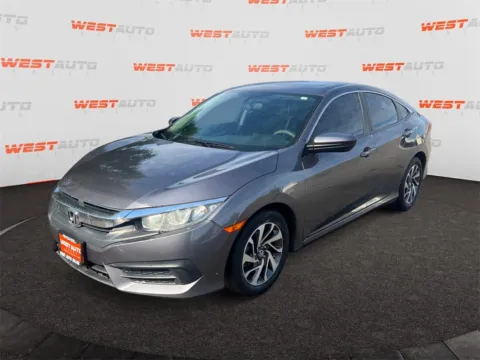Gray 2018 Honda Civic EX for sale in Provo, UT