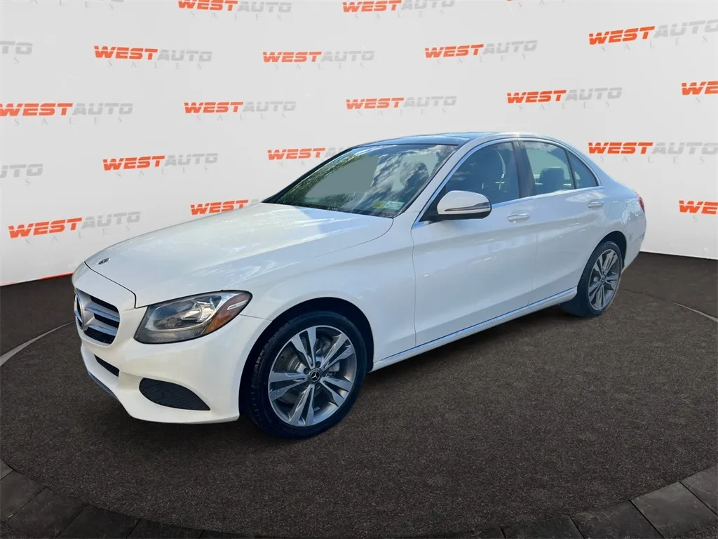 White 2018 Mercedes-Benz C-Class C 300 for sale in Tooele, UT