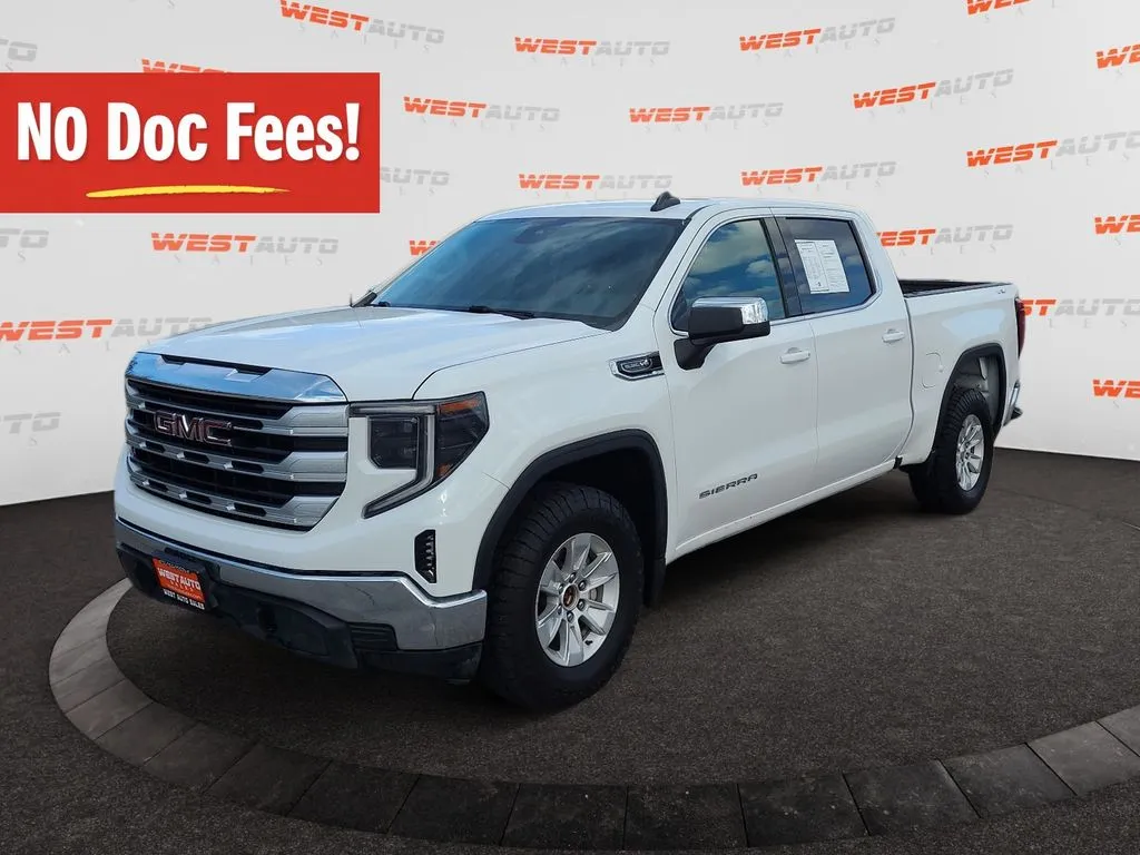 White 2023 GMC Sierra 1500 SLE for sale in Tooele, UT