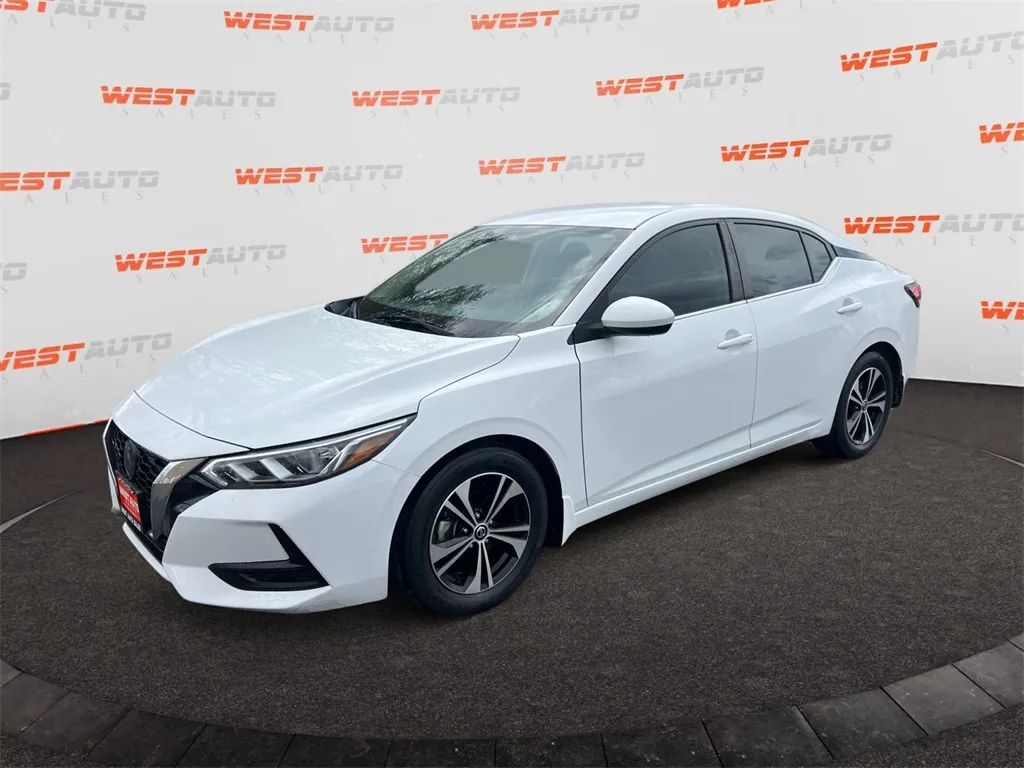 White 2022 Nissan Sentra SV for sale in Tooele, UT