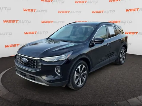 Black 2023 Ford Escape Hybrid Platinum for sale in Tooele, UT