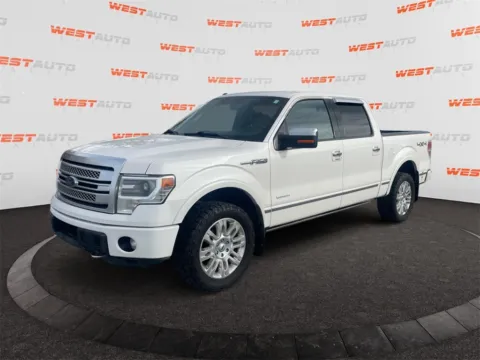 White 2014 Ford F-150 Platinum for sale in Tooele, UT