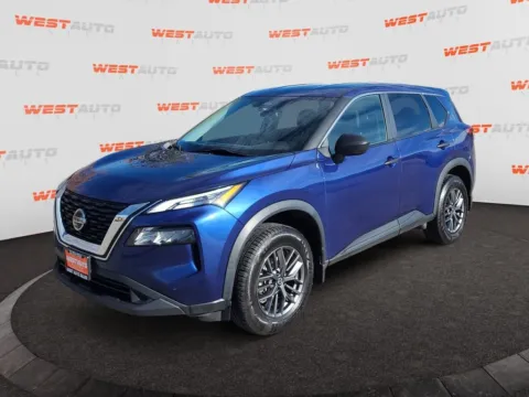 Blue 2021 Nissan Rogue S for sale in Tooele, UT
