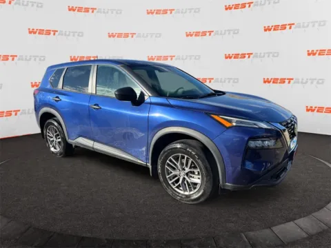 Blue 2021 Nissan Rogue S for sale in Tooele, UT