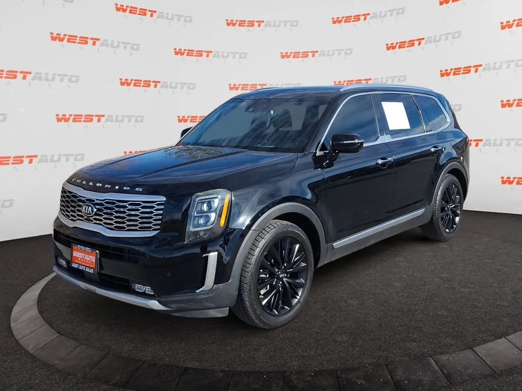 Black 2020 Kia Telluride SX for sale in Tooele, UT