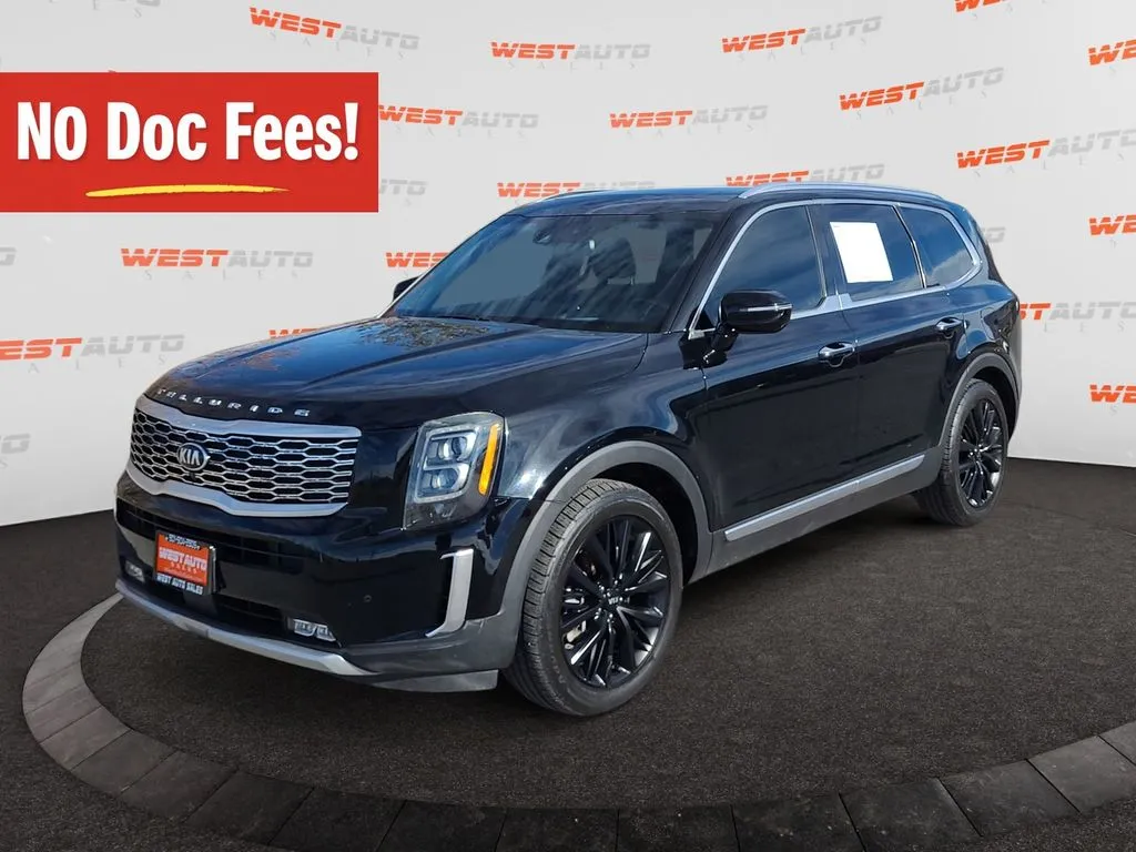 Black 2020 Kia Telluride SX for sale in Tooele, UT